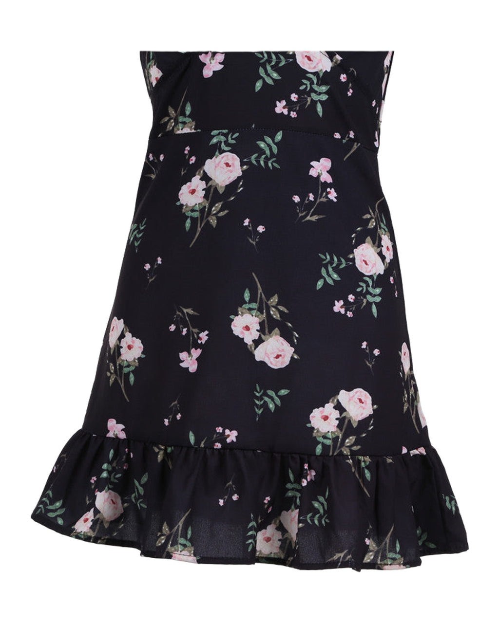 Printed V-neck Dress photo 3