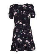 Printed V-neck Dress photo 4