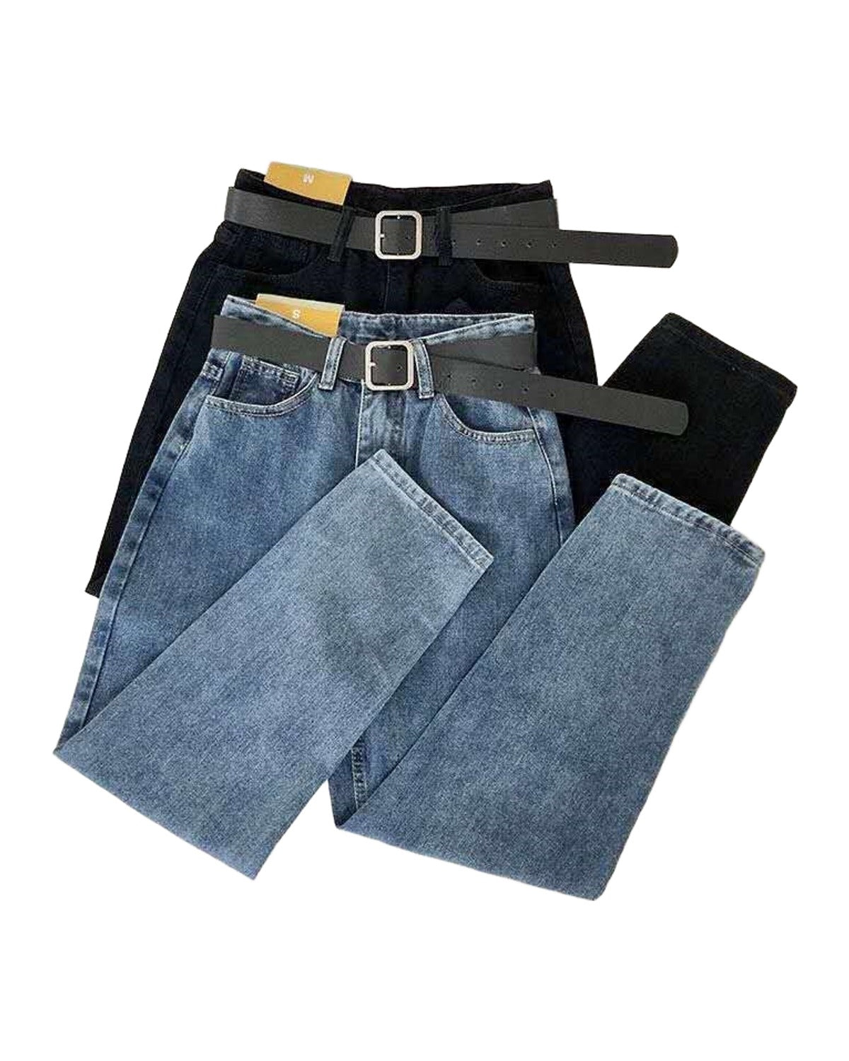 High-rise Loose Wide-leg Jeans photo 3
