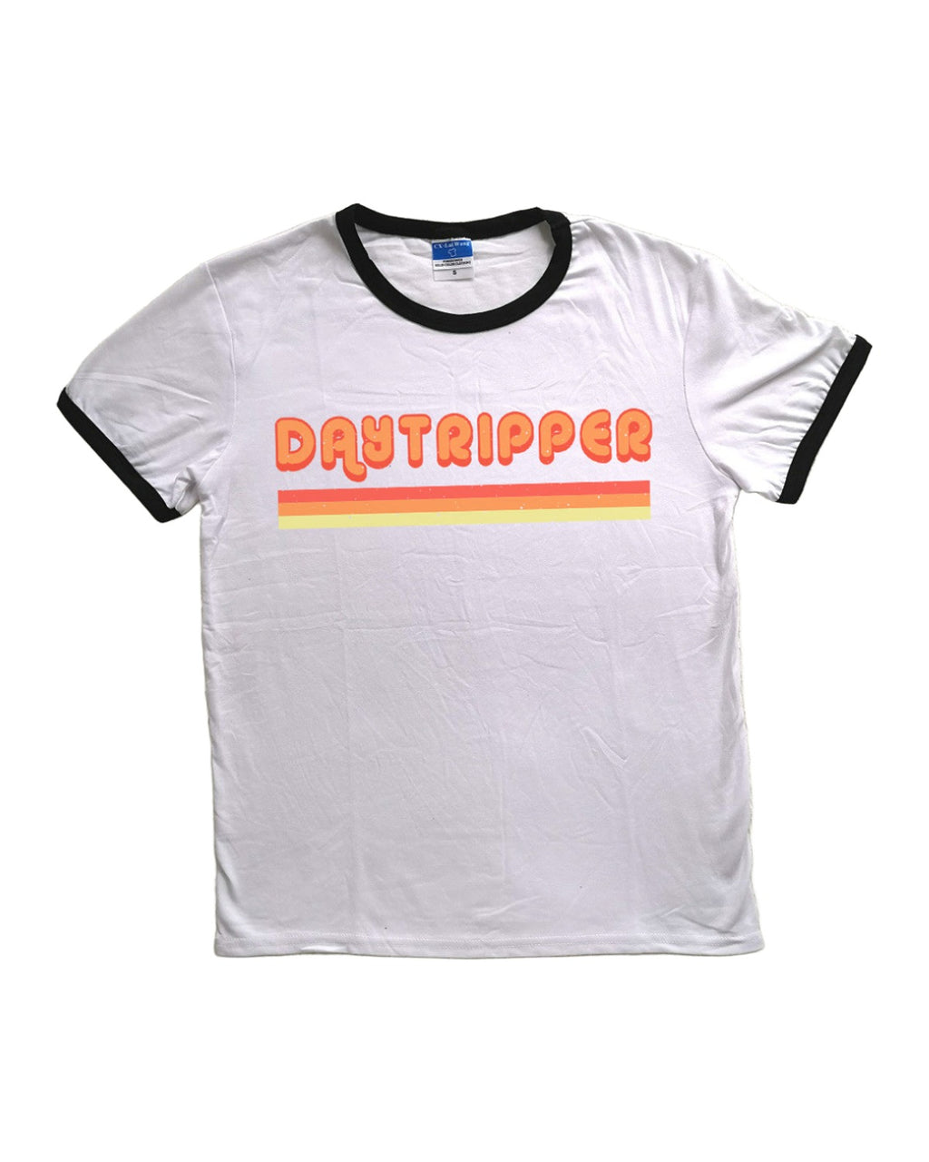 Daytripper Ringer Tshirt Graphic Tee Causal photo 5