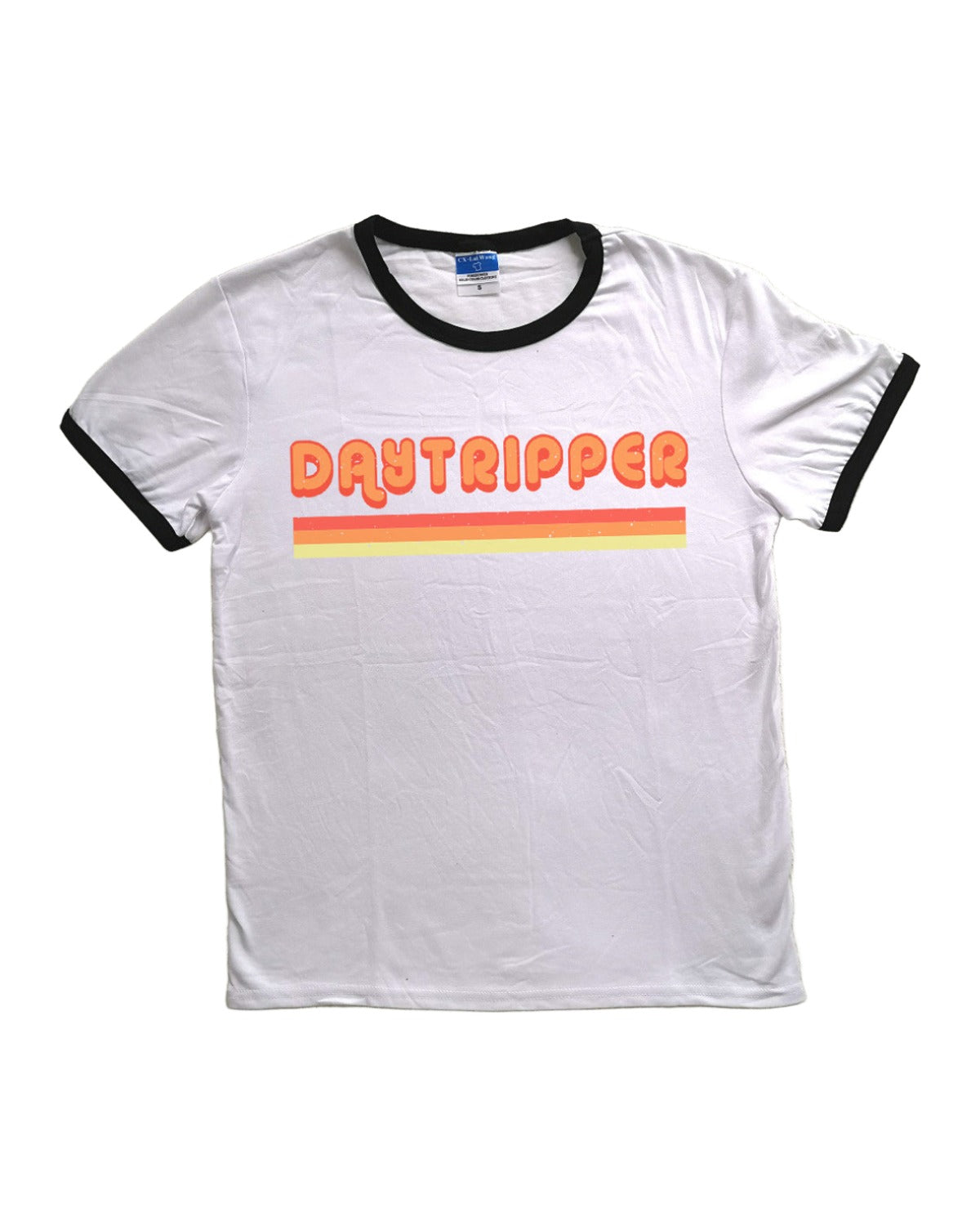 Daytripper Ringer Tshirt Graphic Tee Causal photo 5