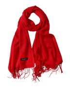 Solid Color Cashmere Scarf photo 1