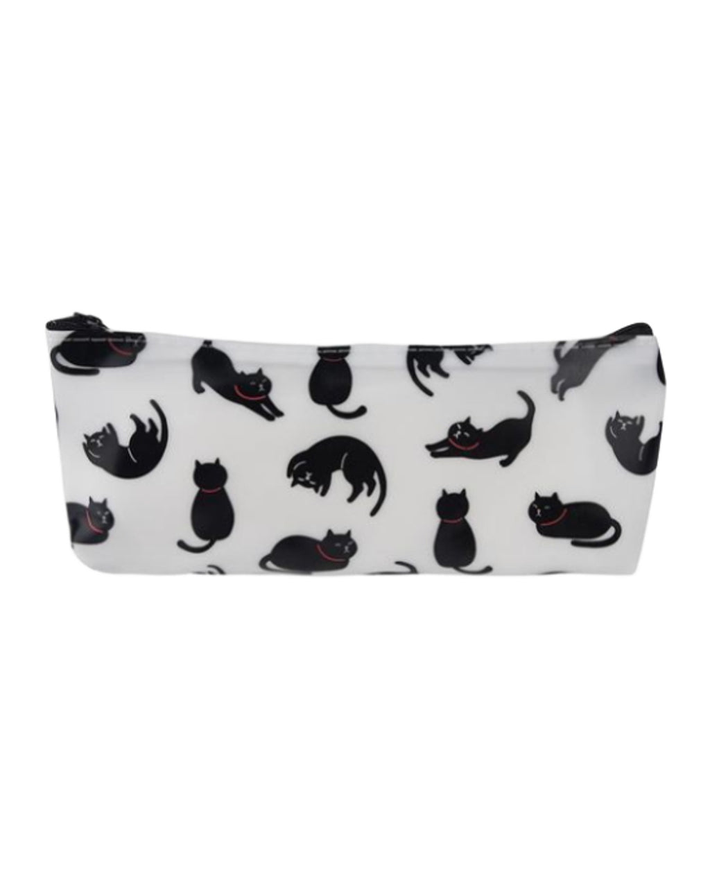 Cat Pen Bag Jelly Gel Cartoon Pencil Case photo 1