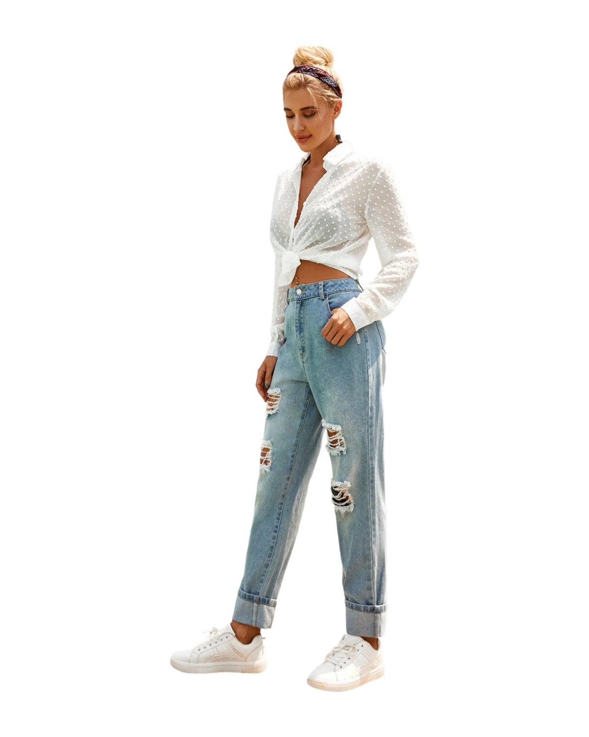 High Waist Jeans photo 6