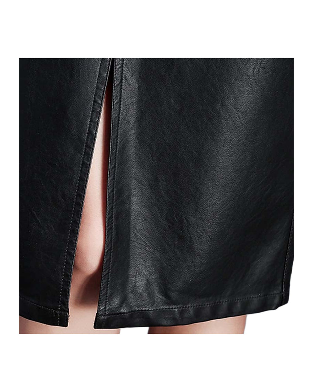 Leather Skirt Bag Hip Pencil photo 2