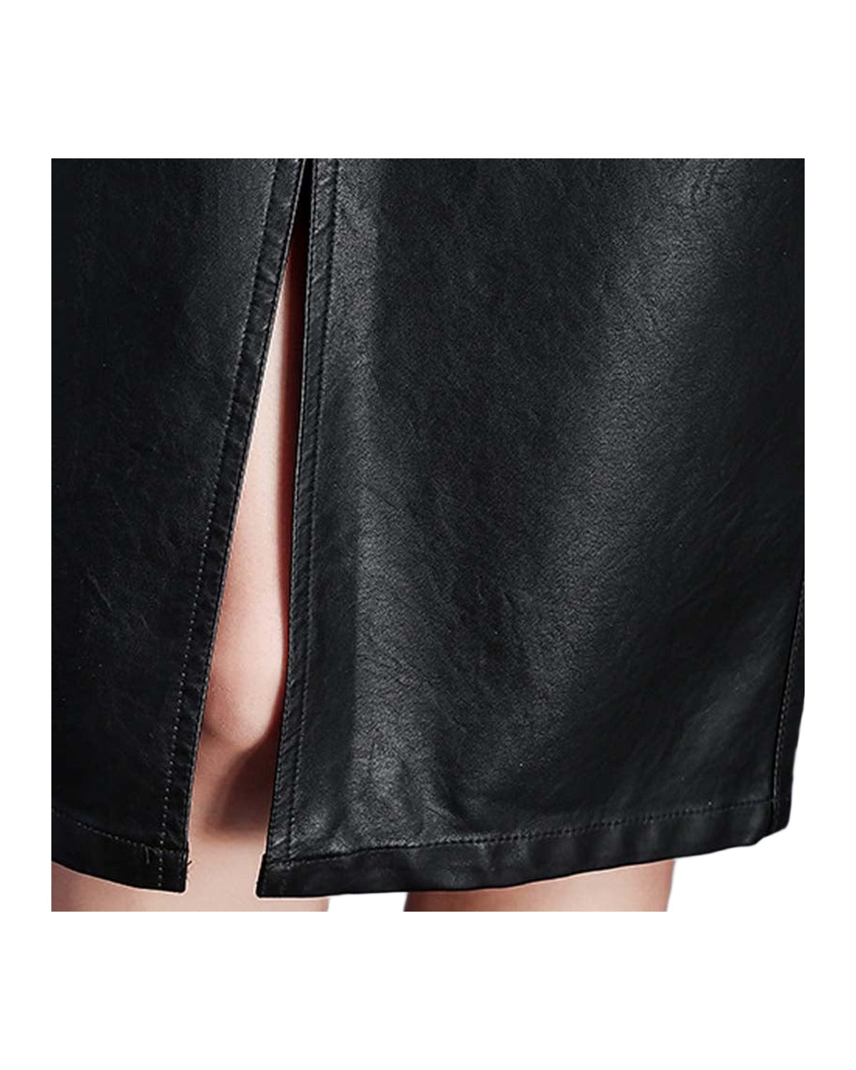 Leather Skirt Bag Hip Pencil photo 2