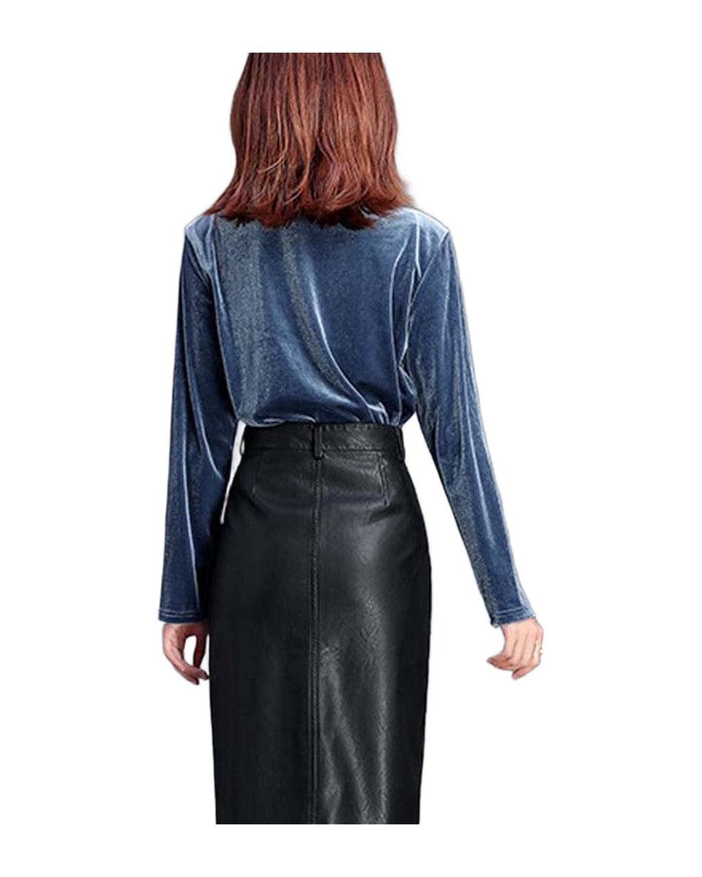 Leather Skirt Bag Hip Pencil photo 4