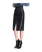Leather Skirt Bag Hip Pencil photo 5