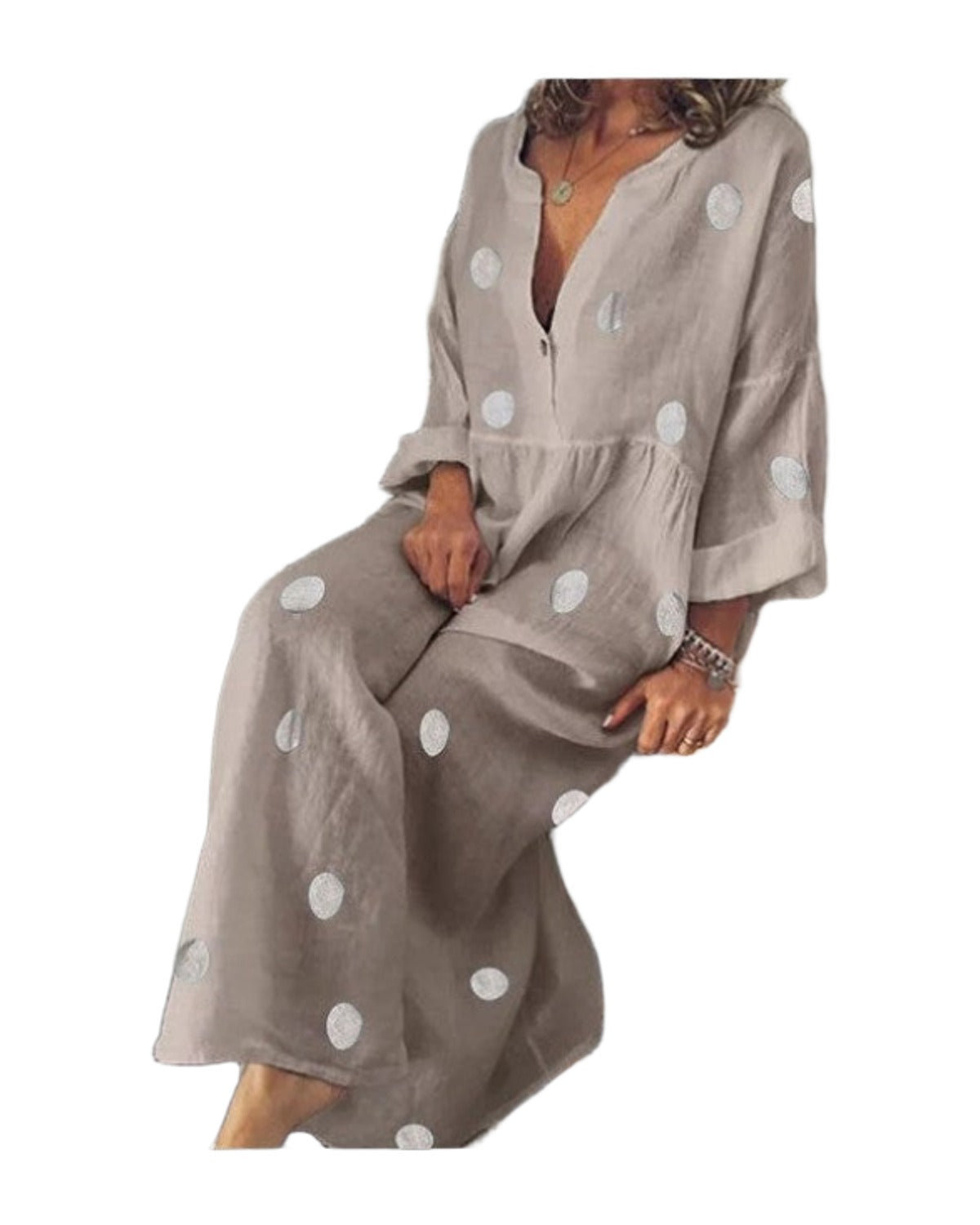Maxi Dress Bohemian Print photo 9