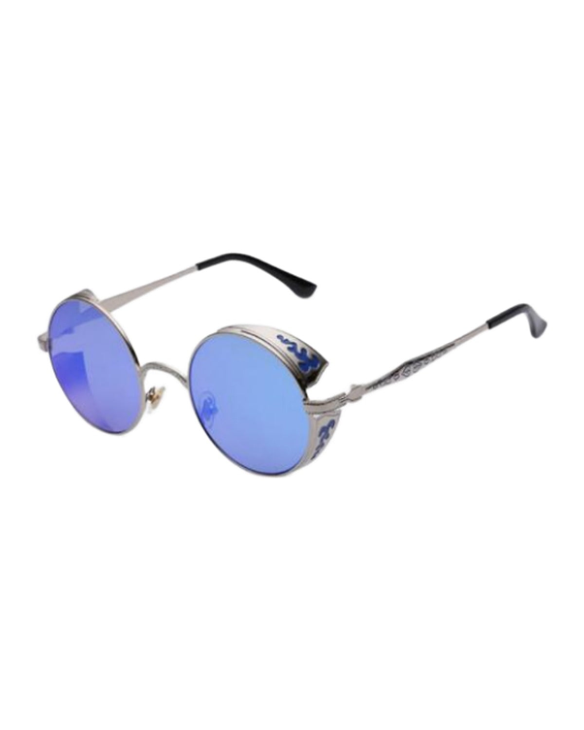 Reflective Sunglasses Carved Patterns photo 2