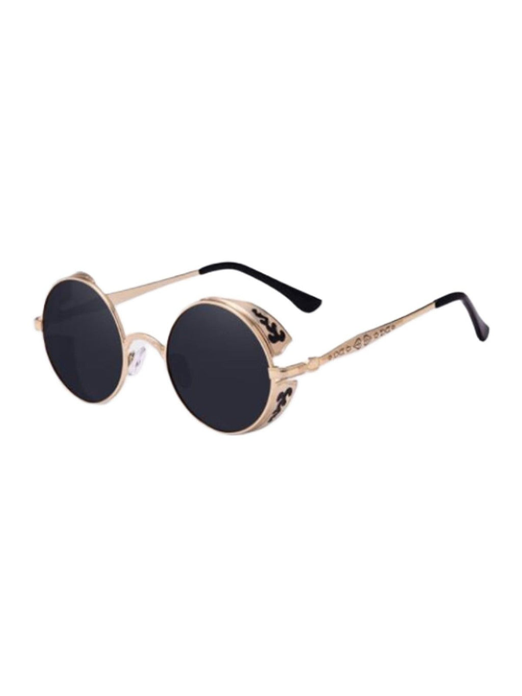 Reflective Sunglasses Carved Patterns