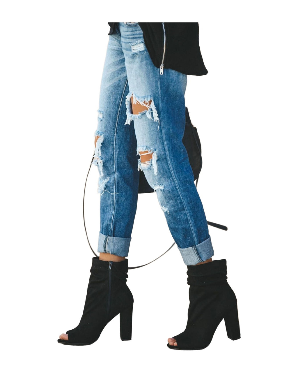 Large Ripped Jeans photo 4