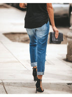 Large Ripped Jeans