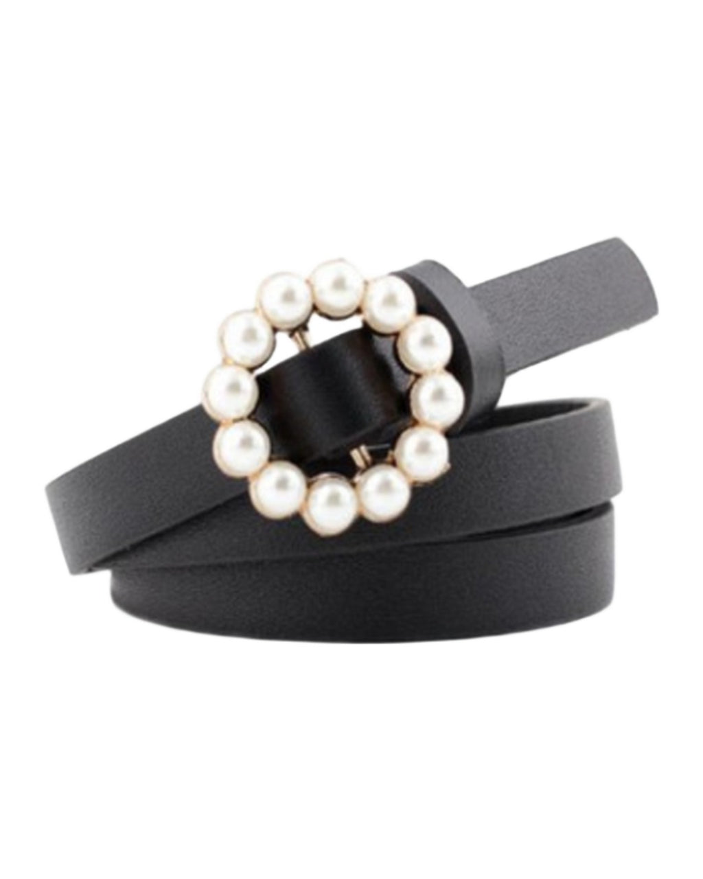 Faux Leather Pearl Belt photo 4