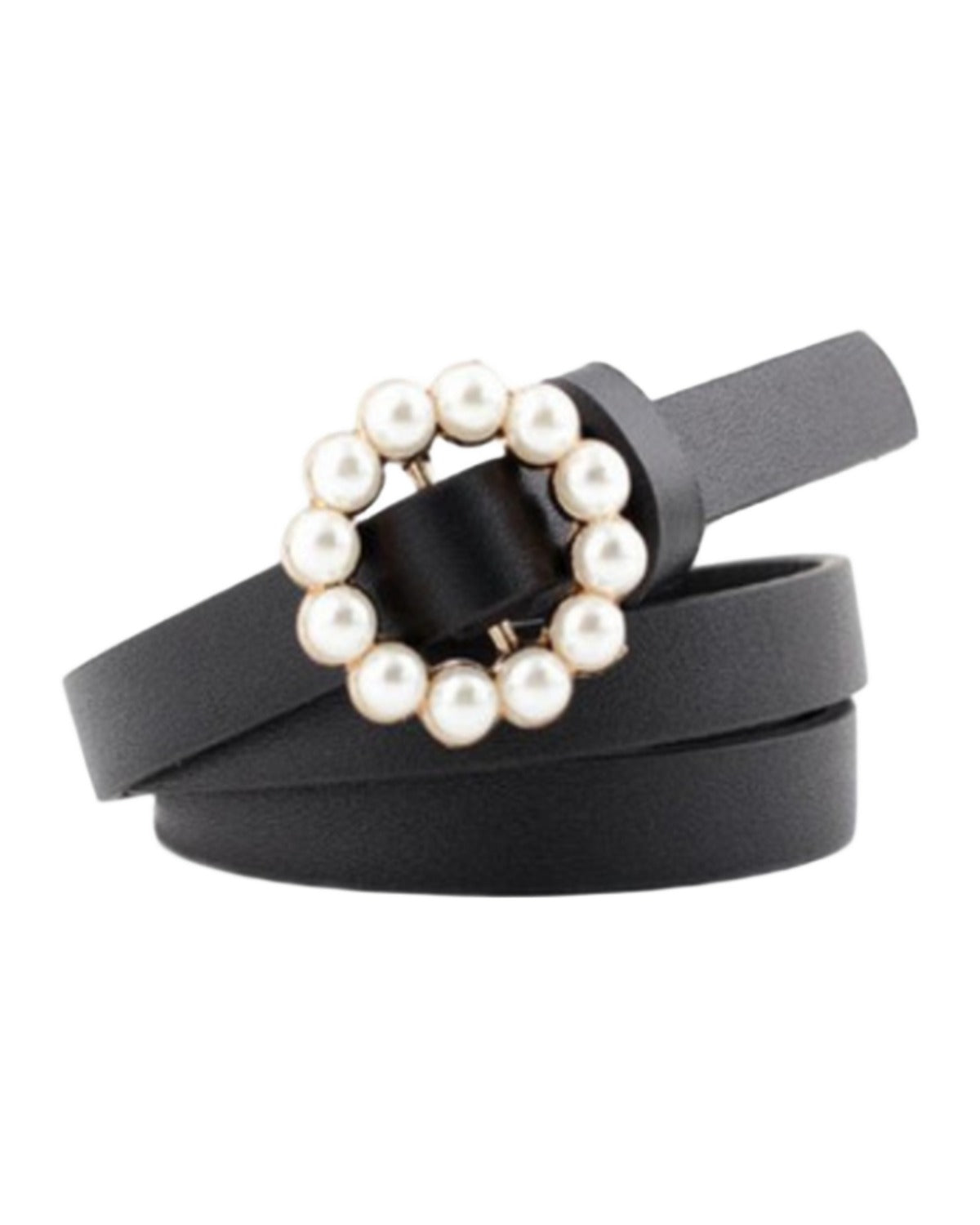 Faux Leather Pearl Belt photo 4