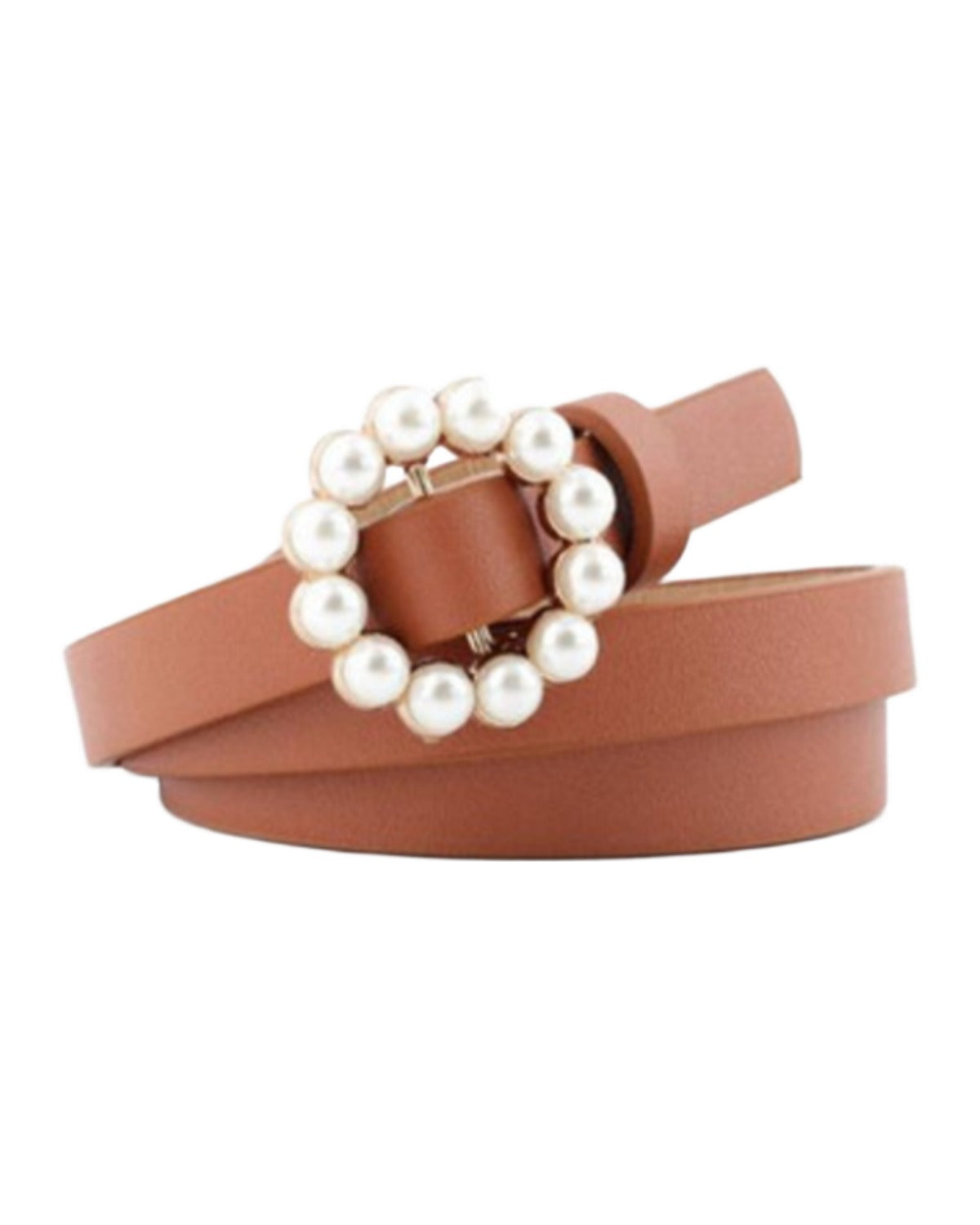 Faux Leather Pearl Belt photo 6