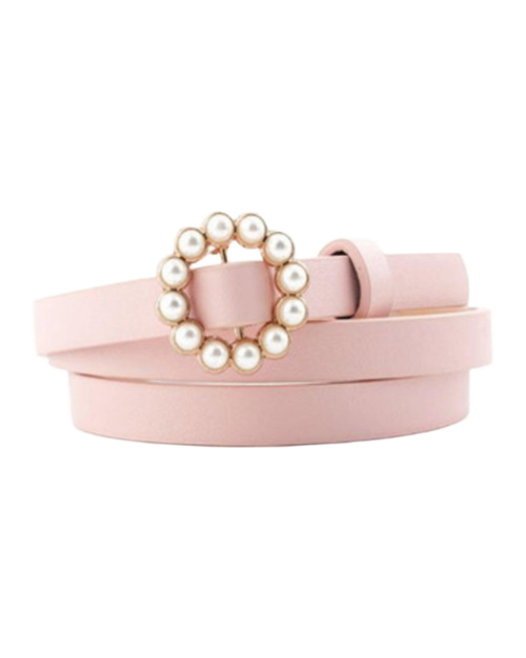 Faux Leather Pearl Belt photo 7