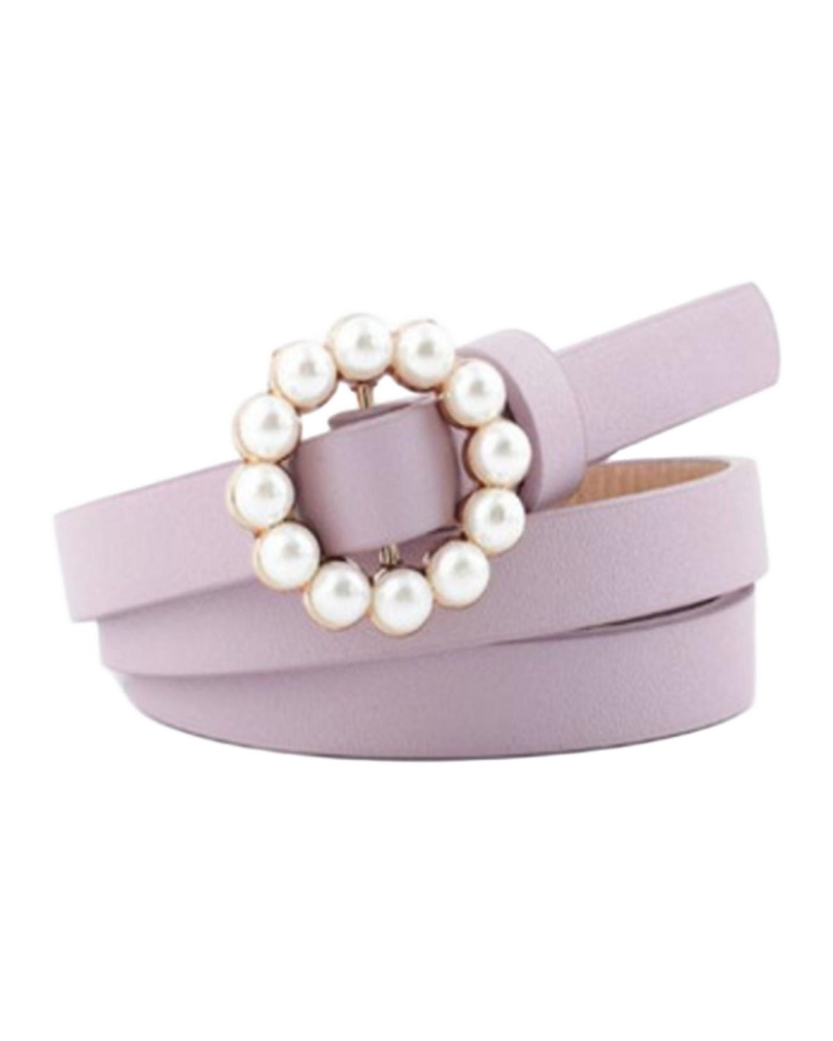 Faux Leather Pearl Belt photo 8