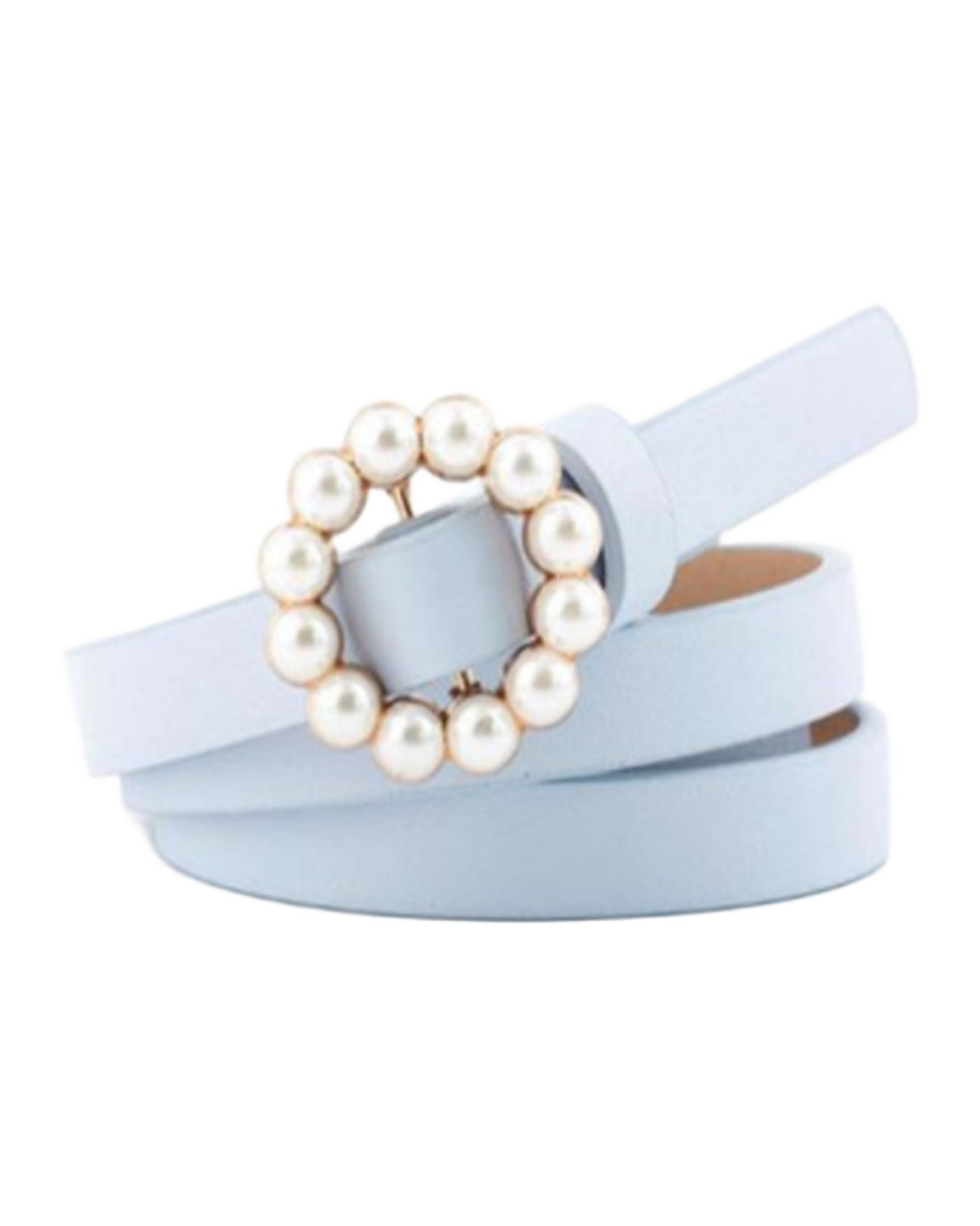 Faux Leather Pearl Belt photo 9