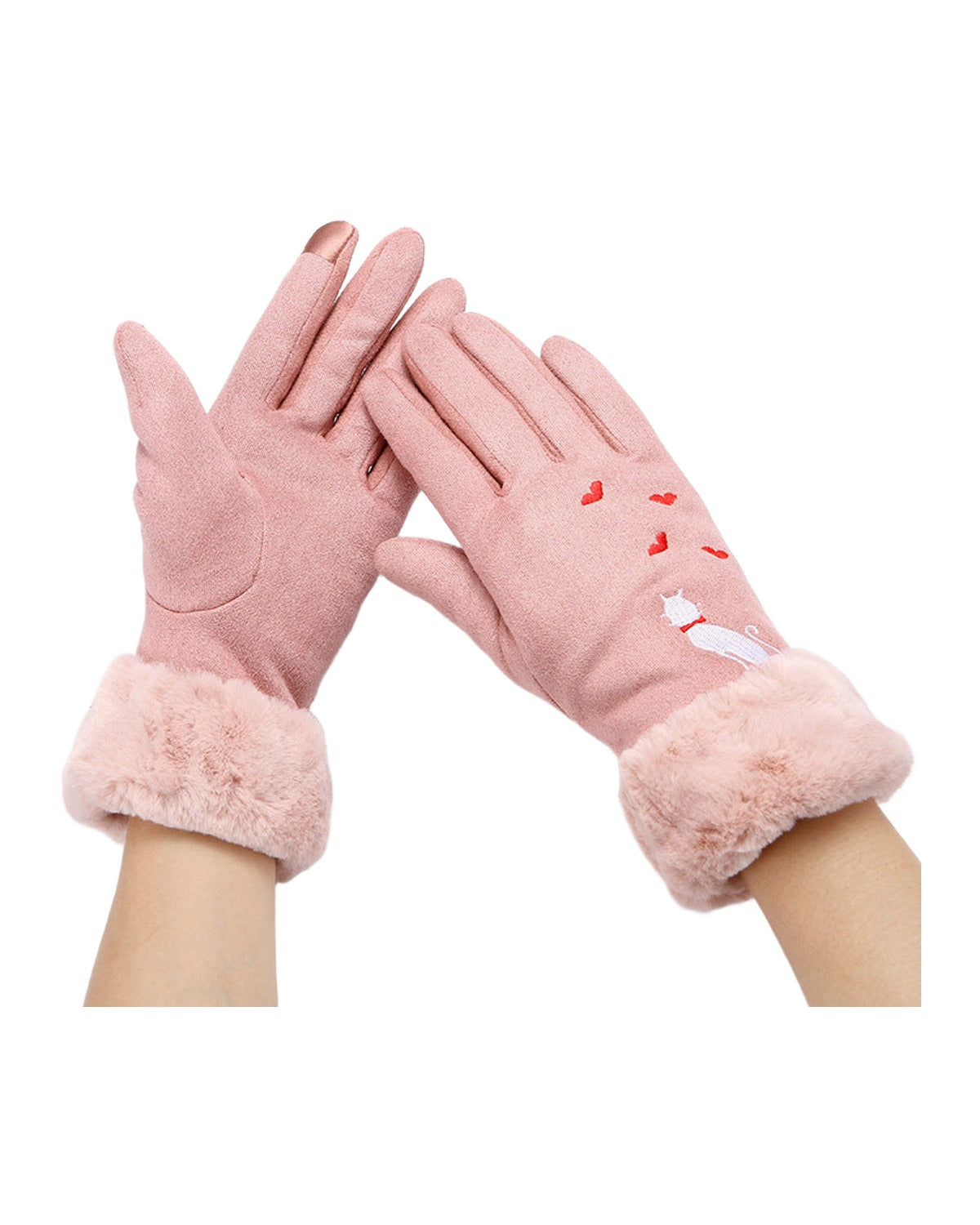 Gloves Winter Suede photo 2