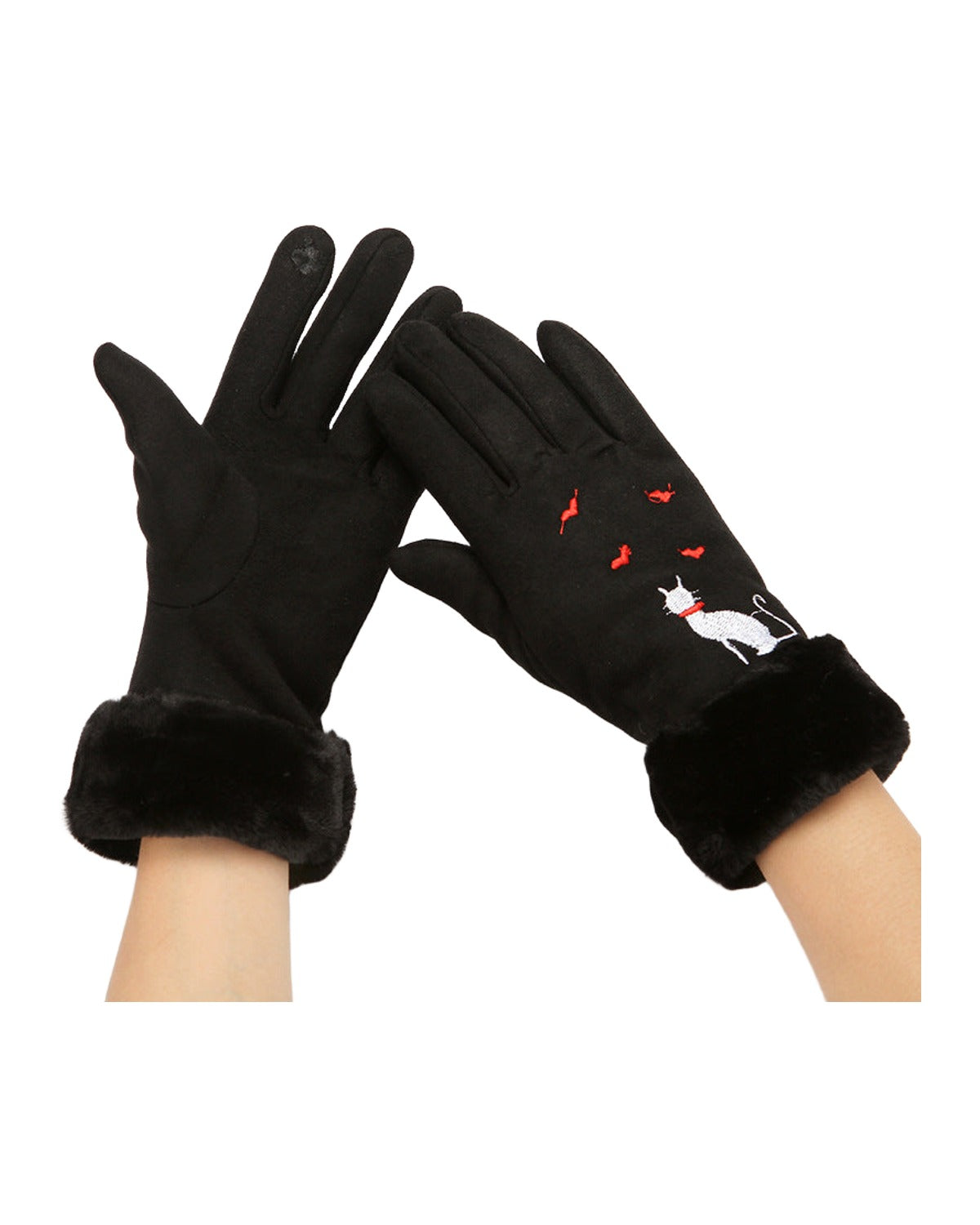 Gloves Winter Suede photo 3