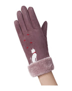 Gloves Winter Suede photo 5