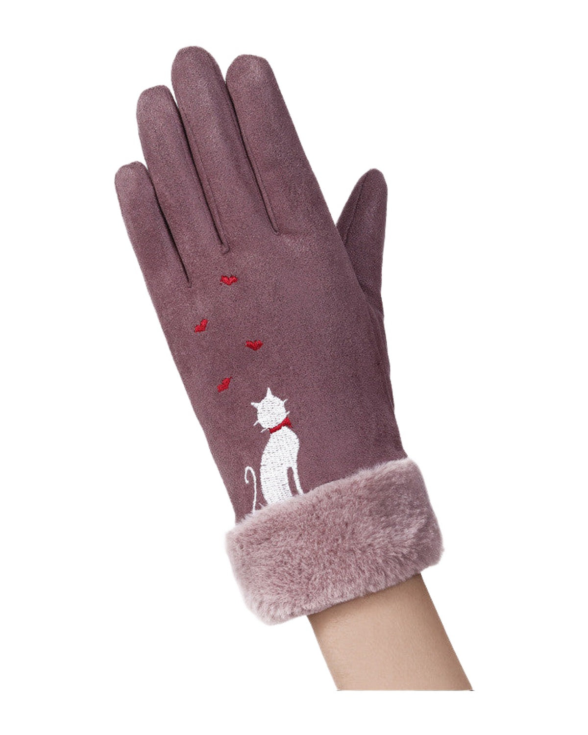 Gloves Winter Suede photo 5