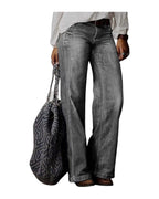 Pocket Casual Straight-leg Jeans photo 2