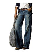 Pocket Casual Straight-leg Jeans photo 3