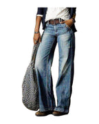Pocket Casual Straight-leg Jeans photo 8