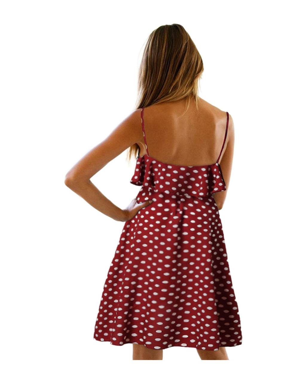Ruffled Polka Dot Dress photo 1