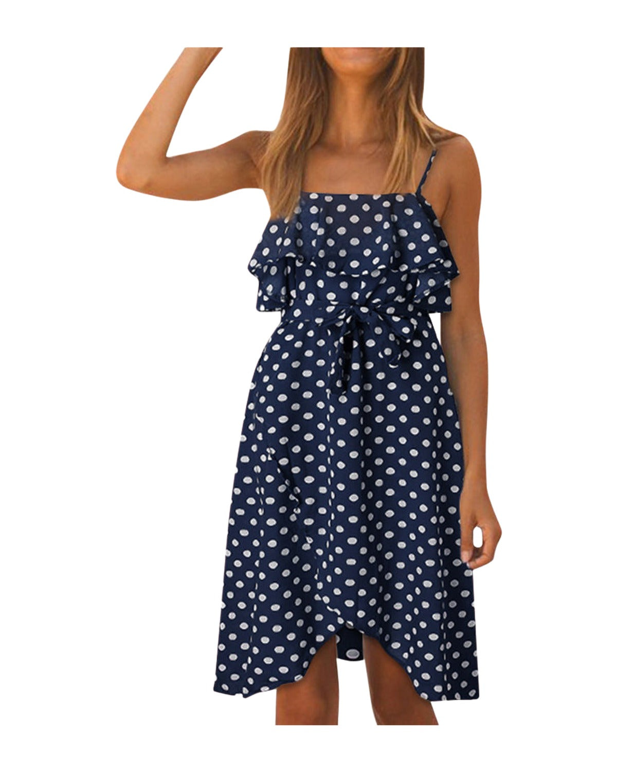 Ruffled Polka Dot Dress photo 3