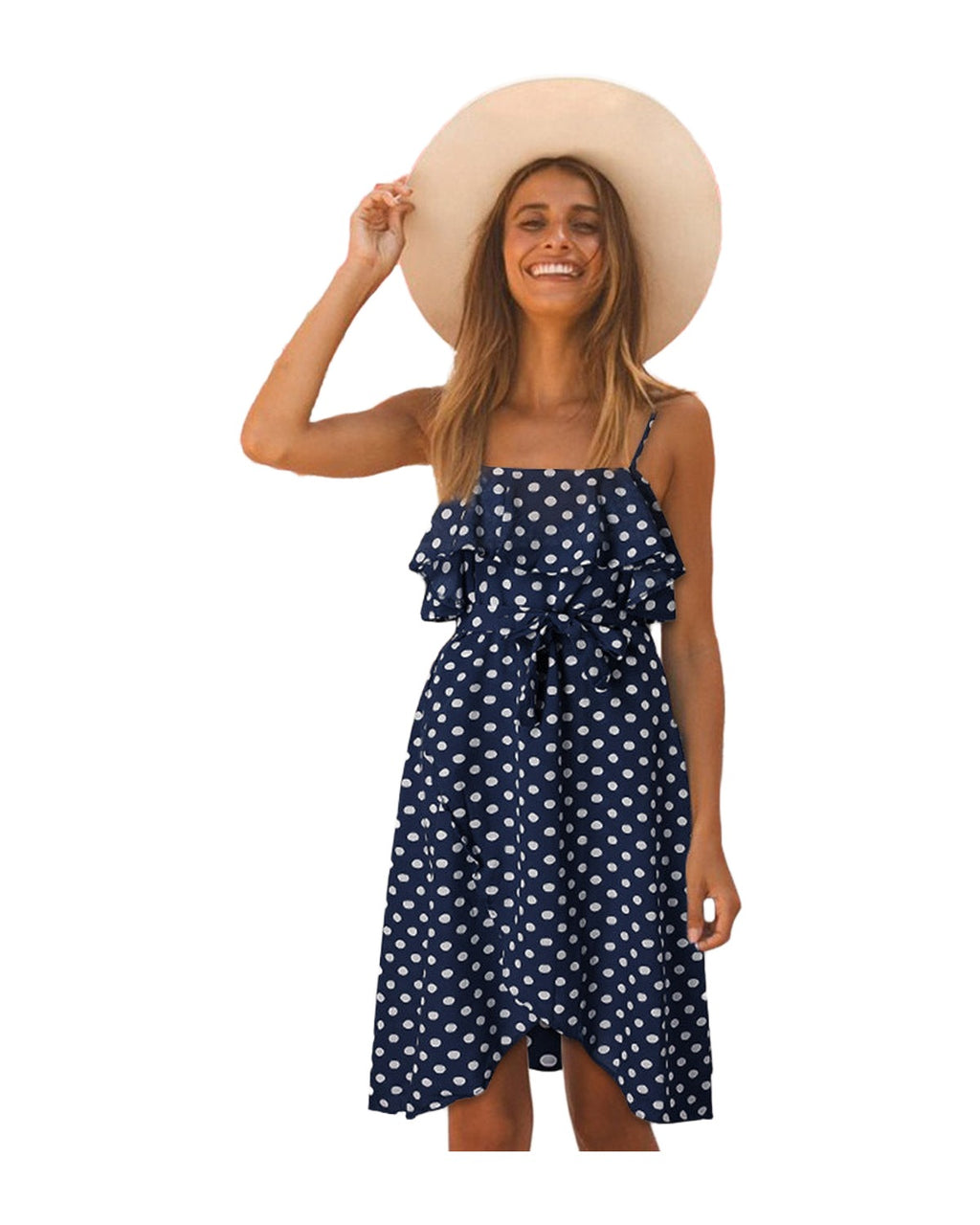 Ruffled Polka Dot Dress photo 4