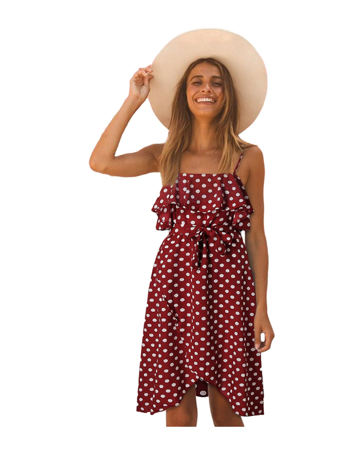 Ruffled Polka Dot Dress photo 5