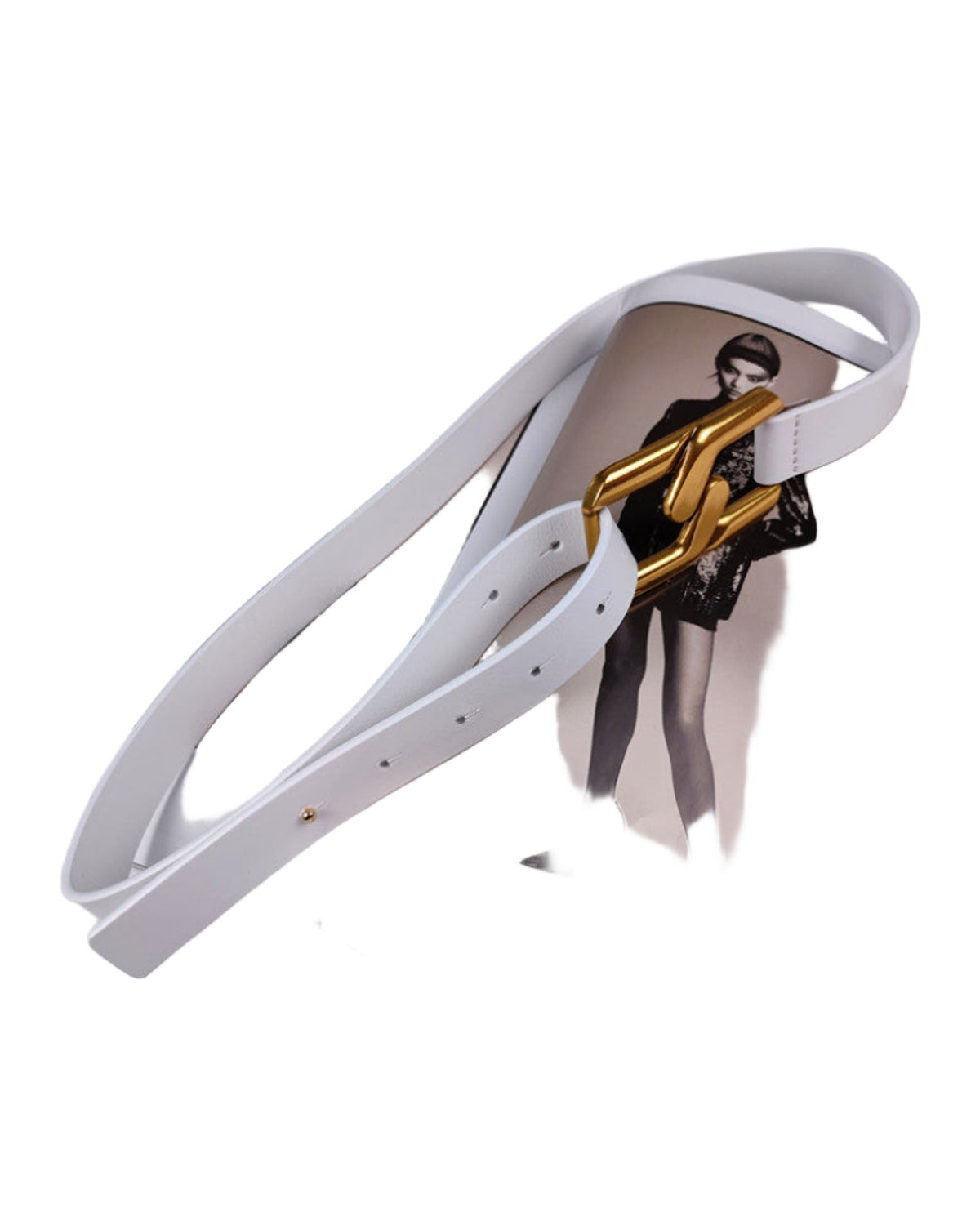 Versatile Black Leather Belt photo 5