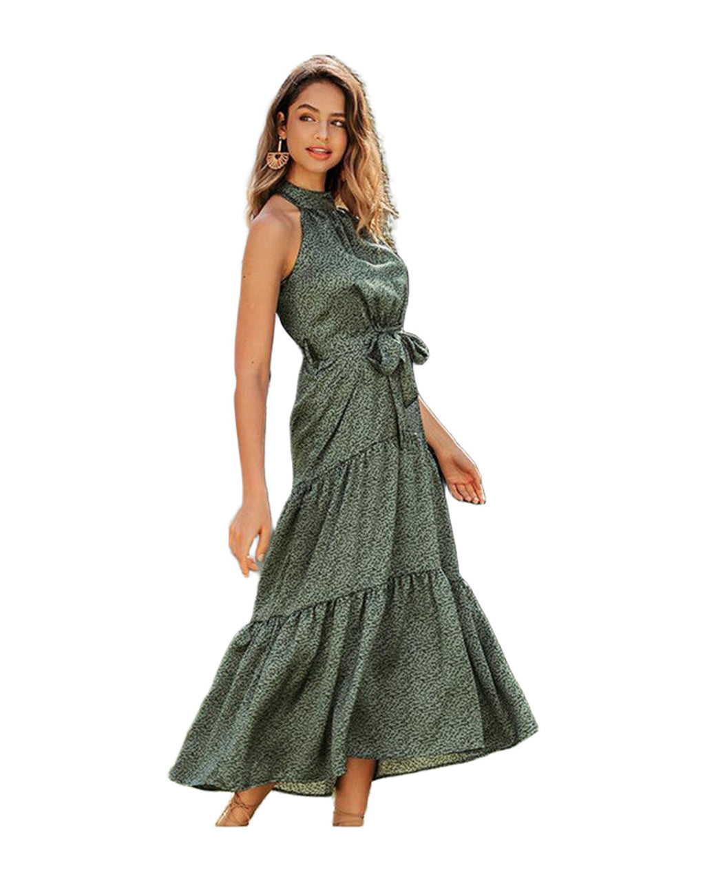 Printed Midi Dress photo 4