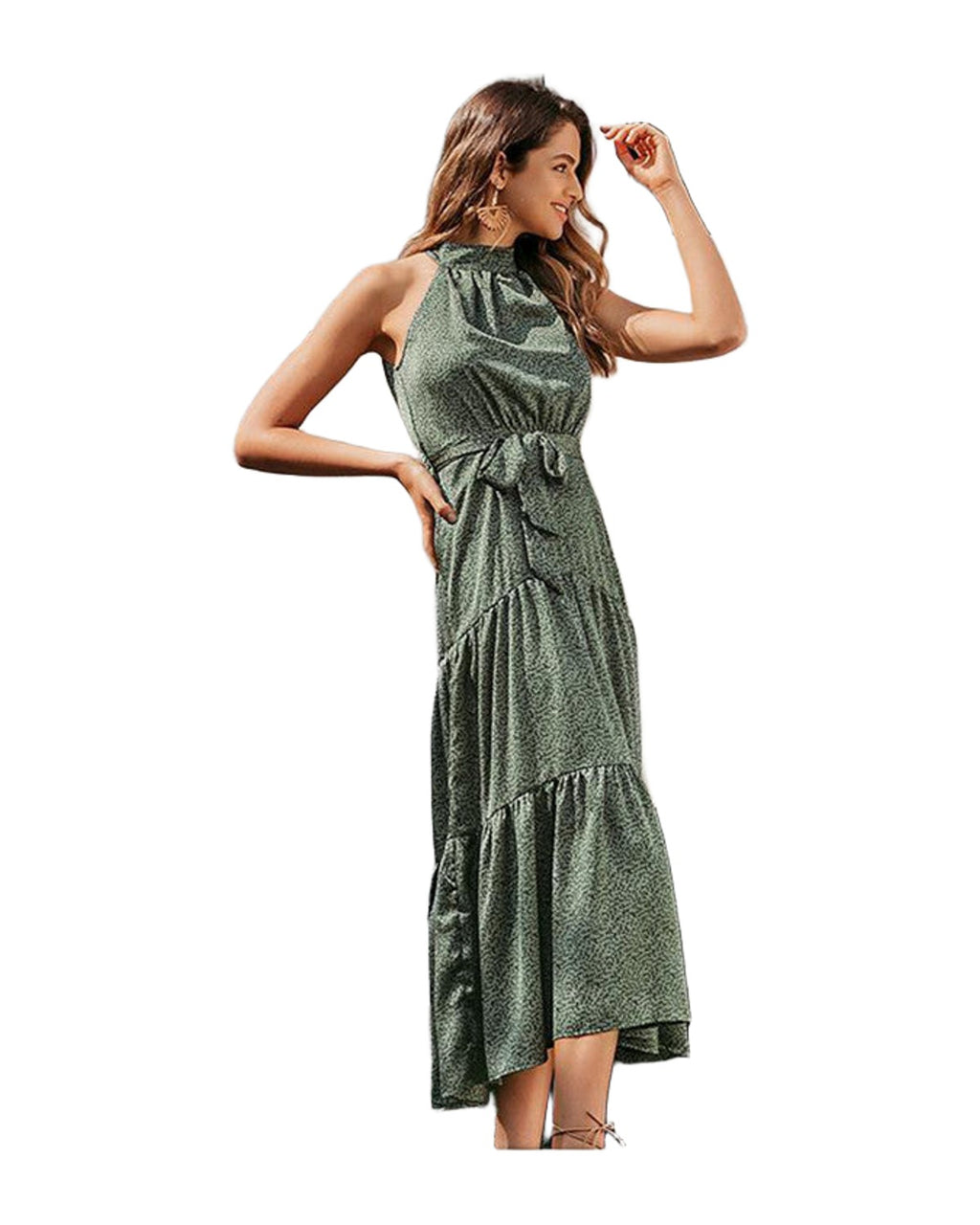 Printed Midi Dress photo 6