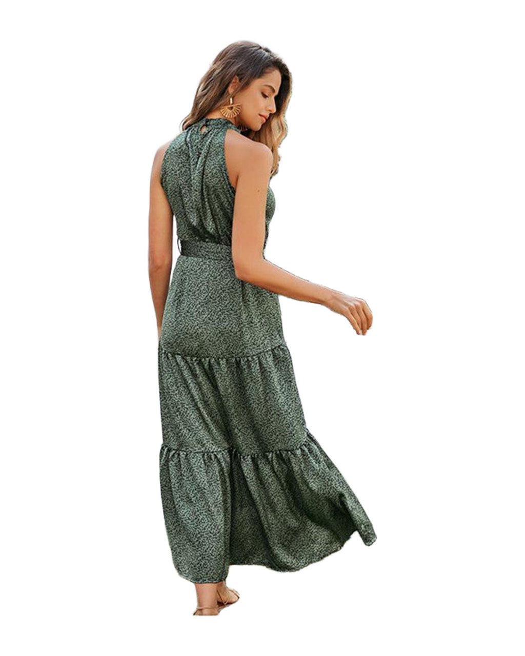 Printed Midi Dress photo 7