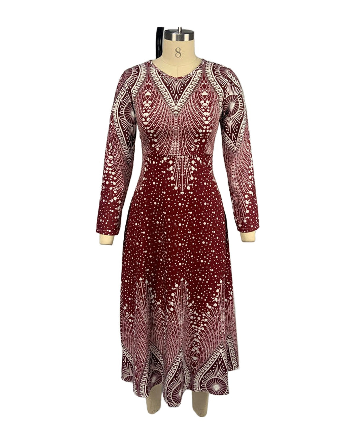Long Sleeve Maxi Dress photo 5