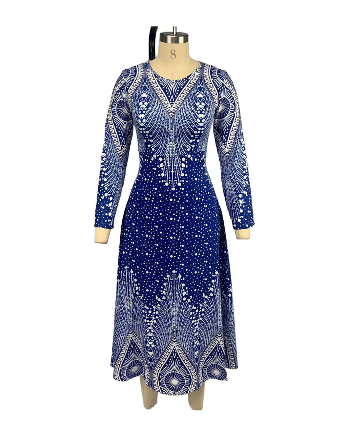 Long Sleeve Maxi Dress photo 6