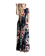 Flower Print Maxi Dress photo 2