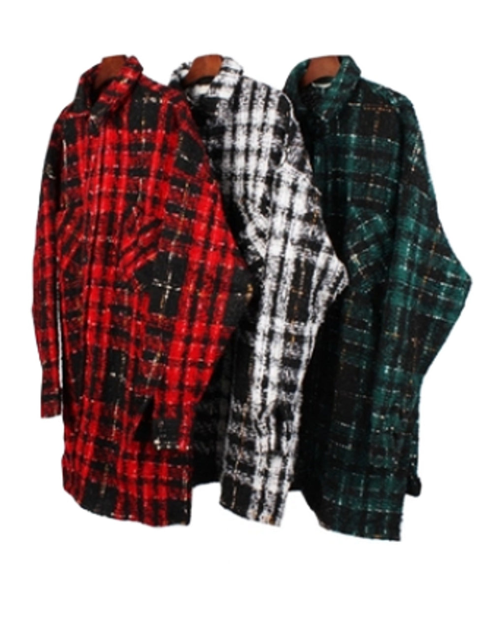 Gold Plaid Red Shirt photo 3
