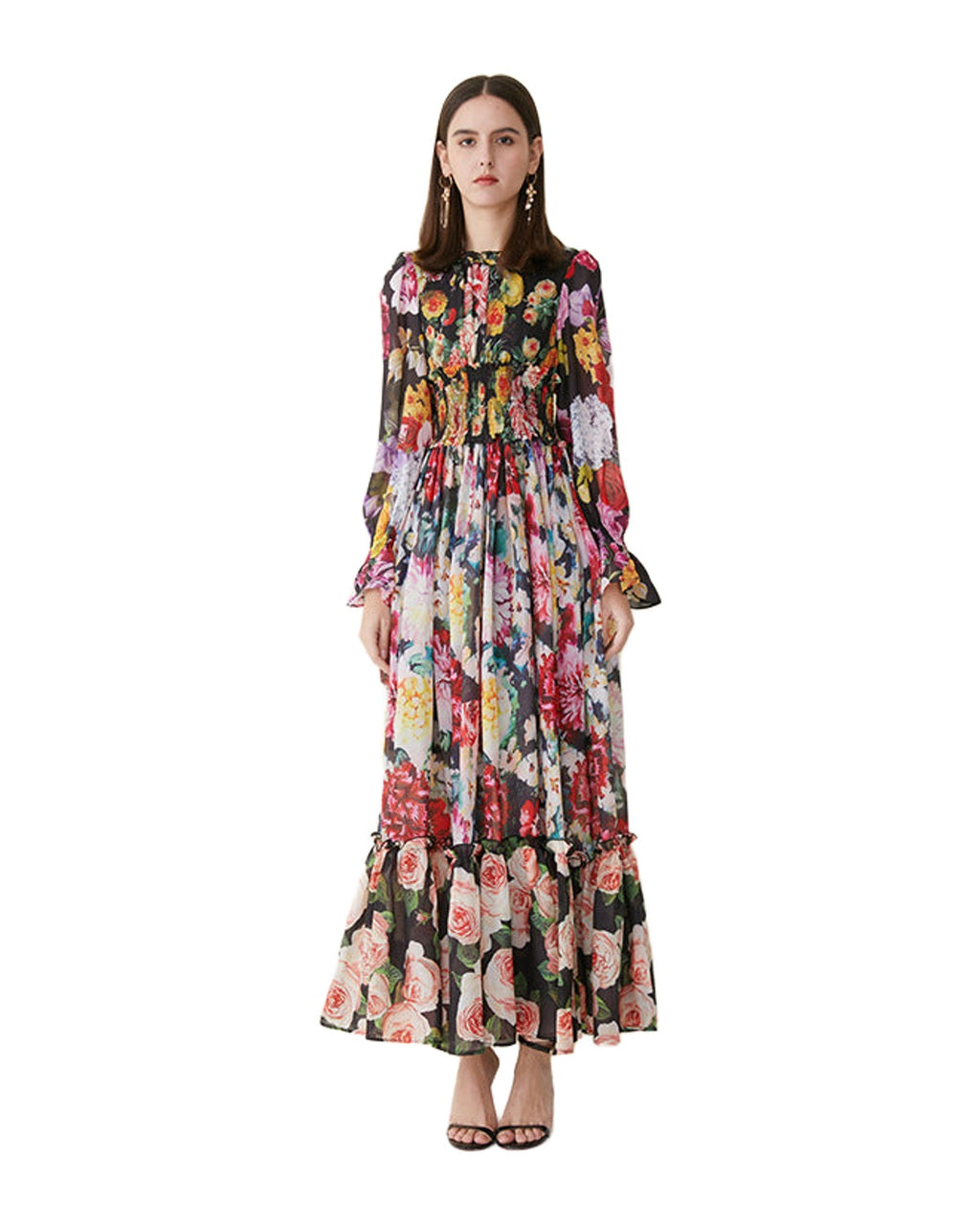 Printed Dress Maxi photo 3