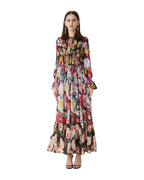 Printed Dress Maxi photo 3