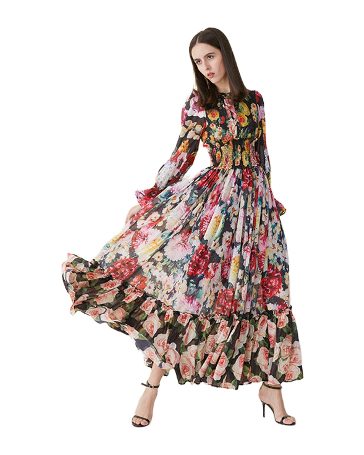 Printed Dress Maxi photo 4
