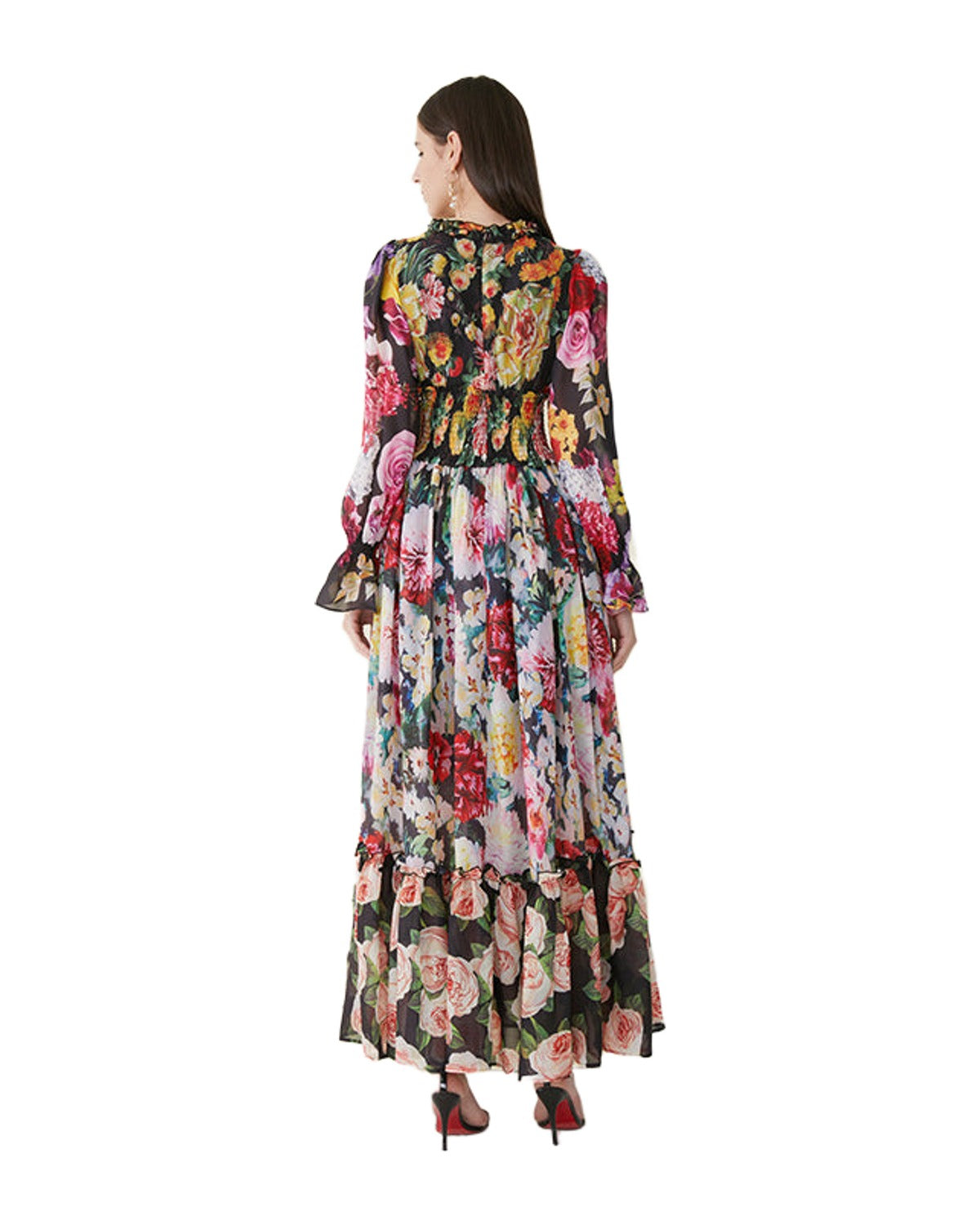 Printed Dress Maxi photo 6