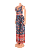 V-neck Sling Floral Dress photo 7