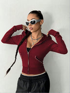 Zip-up Long Sleeve Hoodie (18)