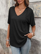 Casual Short Sleeve Hooded T-shirt (11)