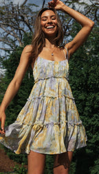 Vacation Print Slip Dress photo 11